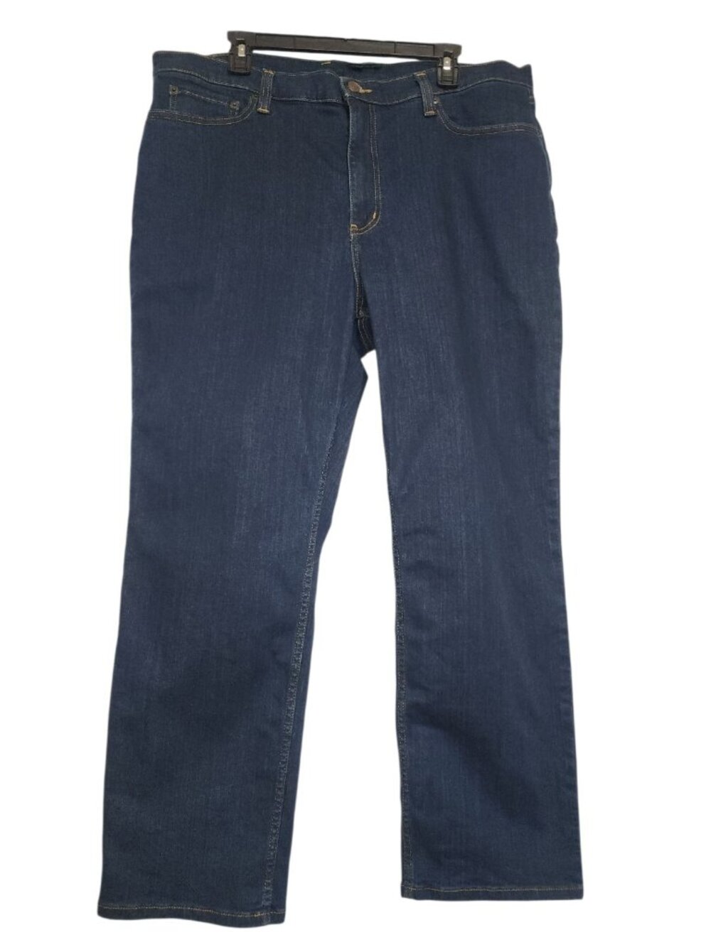 L.L. Bean Mens Dark Wash Classic Fit Jeans 40x29 Relaxed Straight Denim